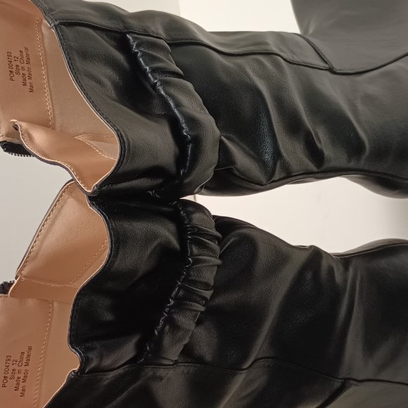 Wilo Black Leather Boots - Picture 4 of 11